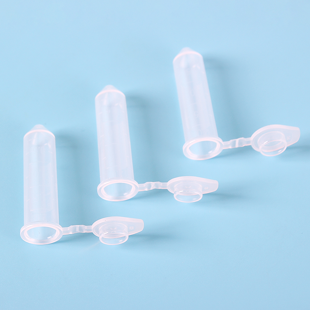 1,5 мл 2 мл центрифужные трубки с крышками для PRP Lab Comsumables пластиковые трубки Dnase & Rnase бесплатно